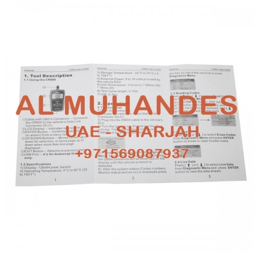 Autosnap CR800 OBDII EOBD MINI Code Reader