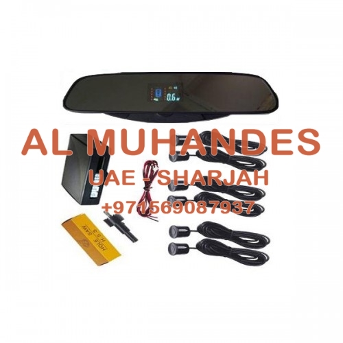 VFD Rearview Mirror LED Display Parking Sensor