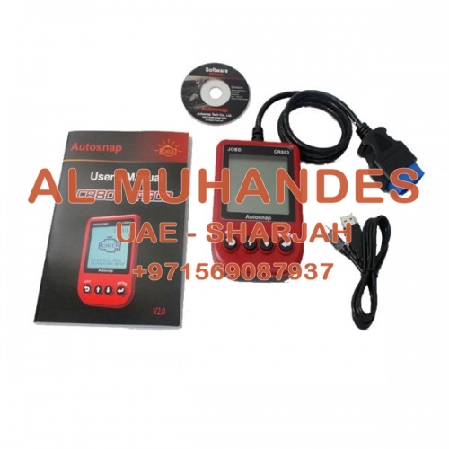 Autosnap CR803 JOBD Code Reader Red