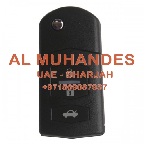 Flip Remote Key 3 Button 434MHZ (With 4D63) For Mazda M6