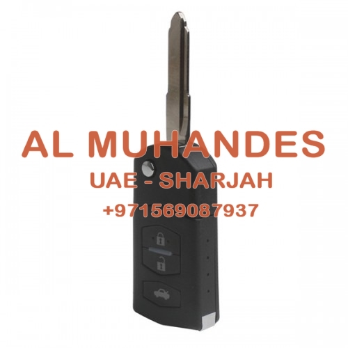 Flip Remote Key 3 Button 434MHZ (With 4D63) For Mazda M6