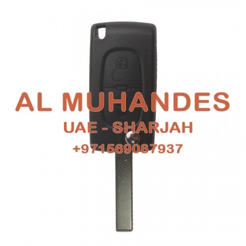 Remote Key Shell 2 Button HU83 2B (with Groove) for Citroen 5pcs/lot