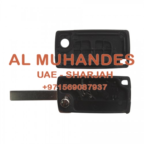 Remote Key Shell 2 Button HU83 2B (with Groove) for Citroen 5pcs/lot