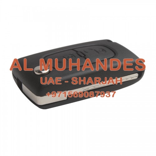 Remote Key Shell 2 Button HU83 2B (with Groove) for Citroen 5pcs/lot