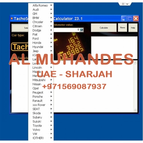 Newest Tachosoft Mileage Calculator V23.1