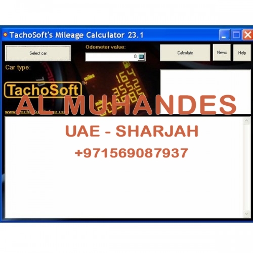 Newest Tachosoft Mileage Calculator V23.1