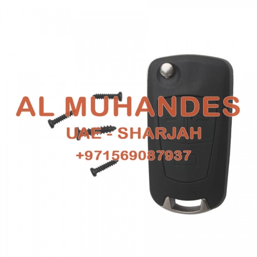 Remote Key Shell 3 Button (HU100A) For Opel Modified Flip 5pcs/lot