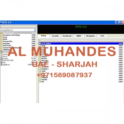 New NYO V4.0 Full for Odometer RadioCar Airbag Navigator