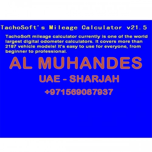 Tachosoft Mileage Calculator V21.5
