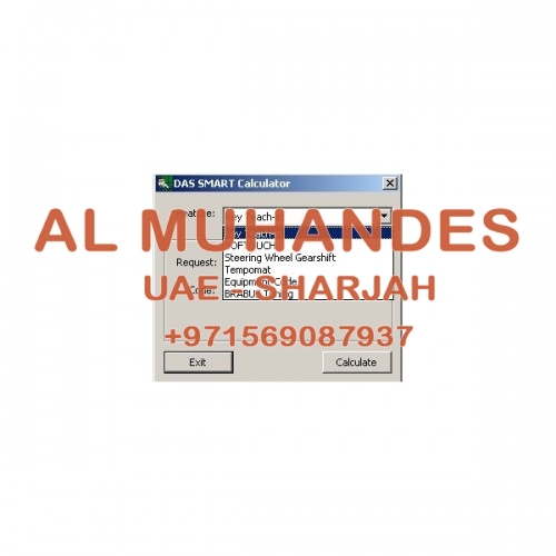 DAS Smart Calculator Work with Mercedes Software Before Year 2015