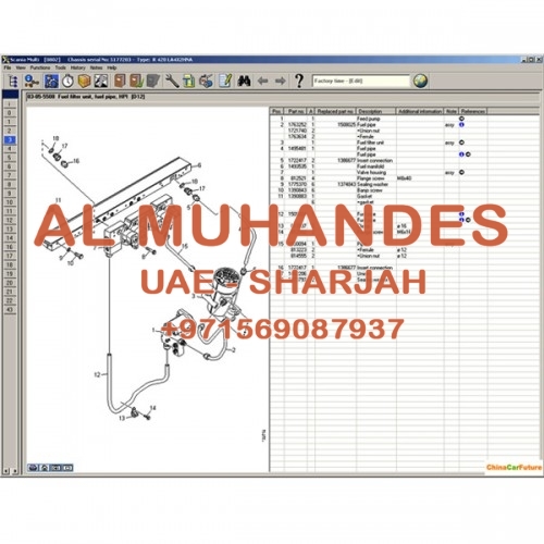 Multi 2018/12 Spare Parts Catalog & Service Information For Scania