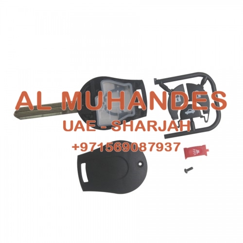 March Remote Key Shell 4 Button for Nissan 5pcs/lot