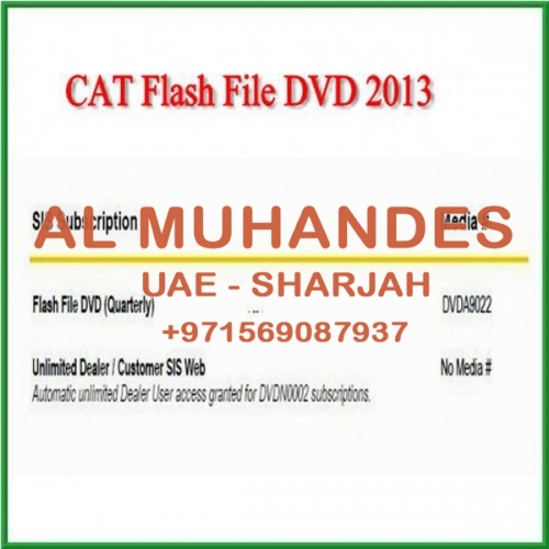 CAT Flash File DVD 2013 Easy And Simple To Handle