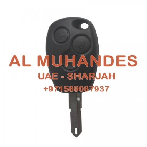 3 Buttons Remote Key Shell For New Renault