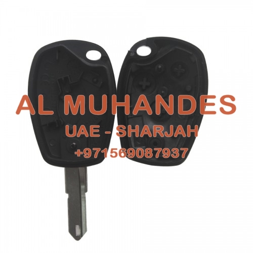 3 Buttons Remote Key Shell For New Renault