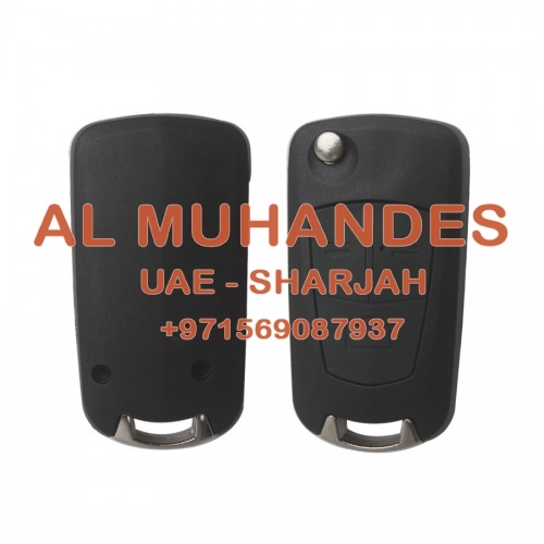 Remote Key Shell 3 Button (HU100A) For Opel Modified Flip 5pcs/lot