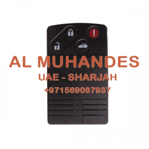 Smart Card Shell 3+1 Button For Mazda