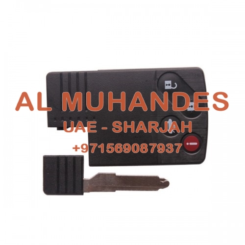 Smart Card Shell 3+1 Button For Mazda