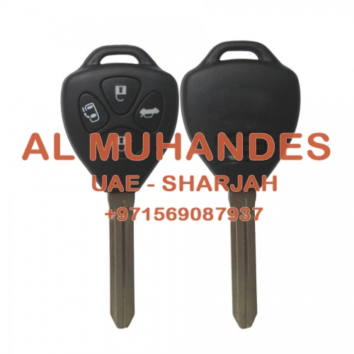 Remote Key Shell 4 Button (TOY43)  For Toyota Camry 10pcs/lot