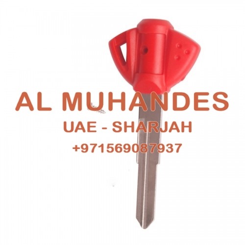 Motorcycle Key Shell (Red Color) for Suzuki 10pcs/lot