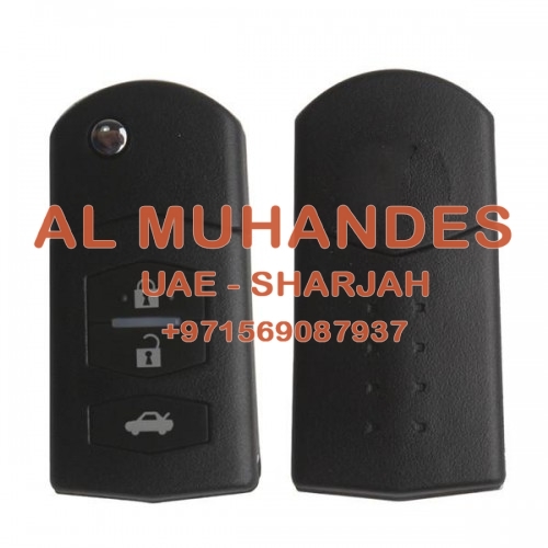 Flip Remote Key 3 Button 434MHZ (With 4D63) For Mazda M6