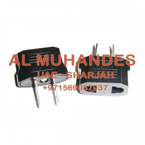 Euro EU to US USA Travel Charger Adapter Plug Converter