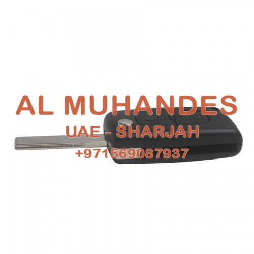 Flip Remote Key 2 Button With ID46 Chip for Peugeot 307