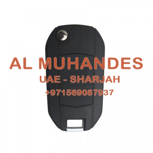 Modified Flip Remote Key Shell 2 Button (HU46) for Opel 5pcs/lot