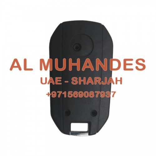Modified Flip Remote Key Shell 2 Button (HU46) for Opel 5pcs/lot