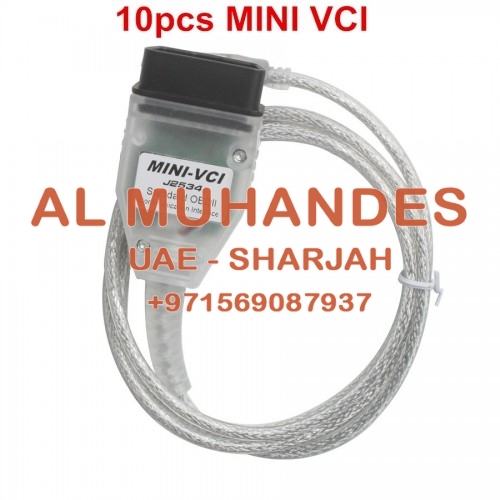 10pcs Cheap MINI VCI V13.00.022 Single Cable For Toyota Support Toyota TIS OEM Diagnostic Software