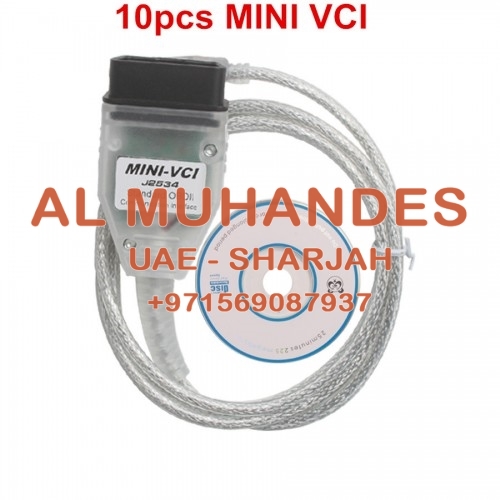 10pcs Cheap MINI VCI V13.00.022 Single Cable For Toyota Support Toyota TIS OEM Diagnostic Software