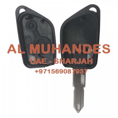 Remote Key Shell 2 Button for Peugeot 206 5pcs/lot