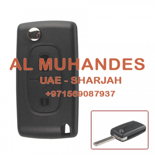 Remote Key 2 Button Mhz 433 VA2 2B( Without Groove) for Citroen