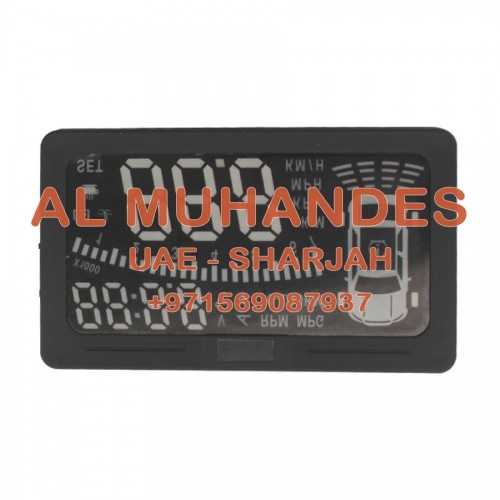 DS-300SE OBD II Heads Up Display HUD MILE KM Rpm Speed Overspeed Warning Battery Voltage Water Temp