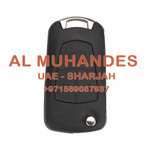 Modified Flip Remote Key Shell 3 Button(HU46) for Opel 5pcs/lot