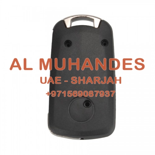 Modified Flip Remote Key Shell 3 Button(HU46) for Opel 5pcs/lot