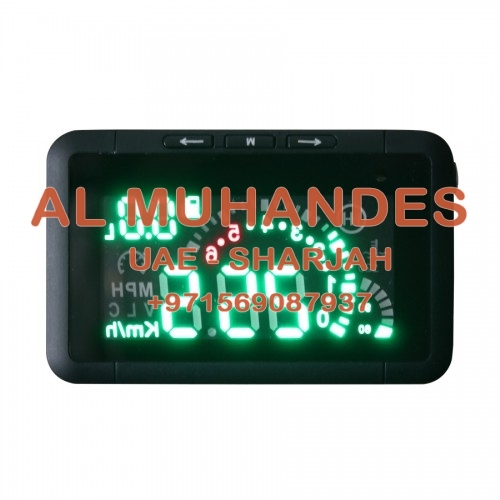 LED Car HUD Head Up Display With OBD2 Interface Plug & Play Speeding Warn System W01