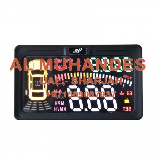 DS-300SE OBD II Heads Up Display HUD MILE KM Rpm Speed Overspeed Warning Battery Voltage Water Temp