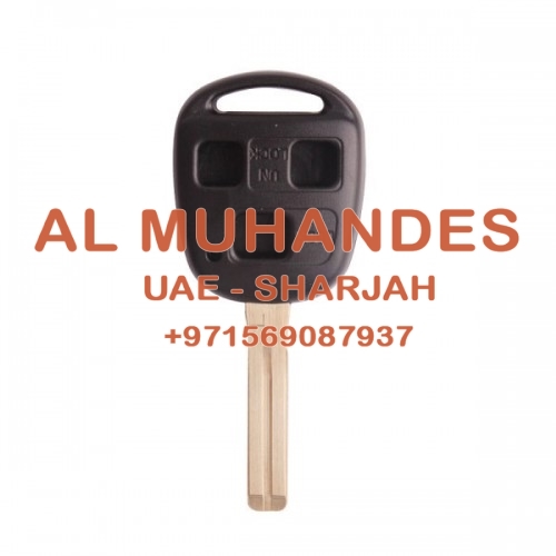 Remote Key Shell 3 Button (without the Paper Words) For Lexus 5pcs/lot