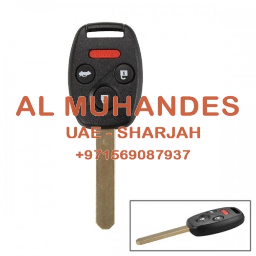 Remote Key (3+1) Button and Chip Separate ID:46 (315MHZ) Fit ACCORD FIT CIVIC ODYSSEY For 2005-2007 Honda