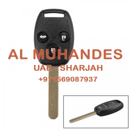 Remote Key 3 Button and Chip Separate ID:8E (433 MHZ) For 2005-2007 Honda Fit ACCORD FIT CIVIC ODYSSEY
