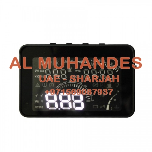 4 " Smart Voice HEAD UP DISPLAY With OBD2 Interface KM/h & MPH Speeding Warning W03 (with OBD line)