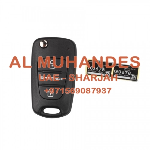 HDC Modified Flip Remote Key Shell 3 Button for Hyundai 10pcs/lot