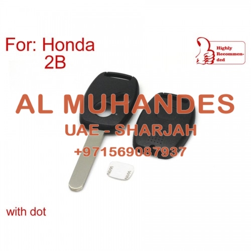 Remote Key Shell 2 Button for Honda 5pcs/lot