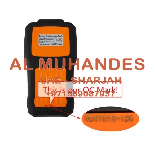 Foxwell NT402 Battery Configuration Tool