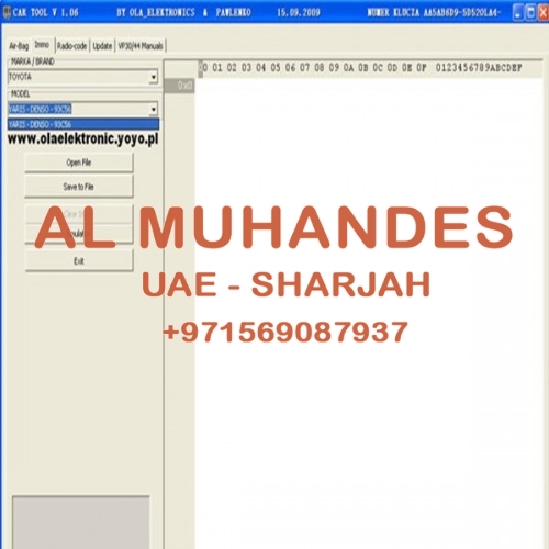 Car Tool Software Cartool V1.06 for Immo and Airbag Resetting