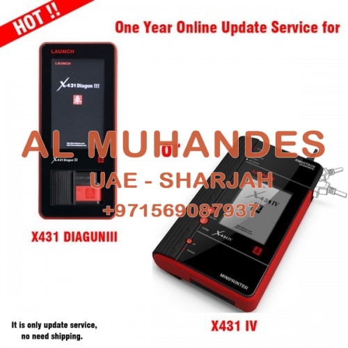 One Year Online Update Service for X431 Diagun III/X431 IV/X431 V/X431 V+