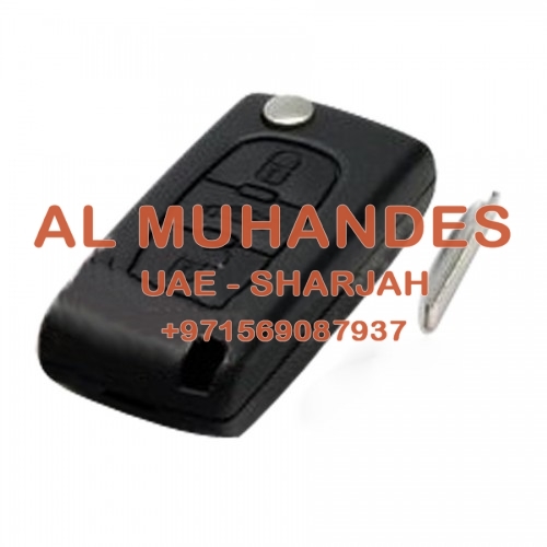 Original Flip Remote Key 3 Button for Peugeot 307