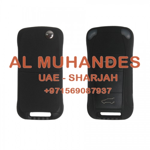 Flip Remote Key Shell 2 Button for Porsche