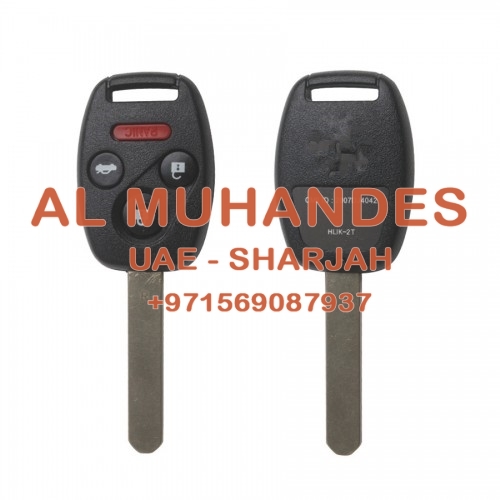 2005-2007 Remote Key 3+1 Button and Chip Separate ID:48(433MHZ) for Honda